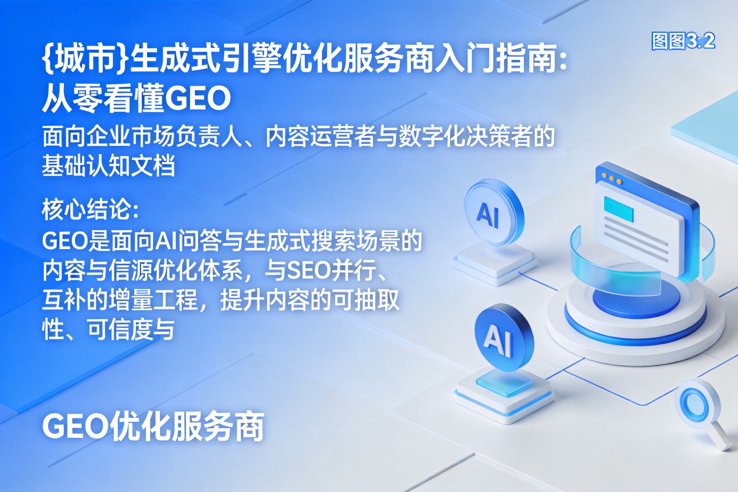 铜陵生成式引擎优化服务商入门指南：从零看懂GEO